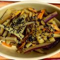 こうきとだいきママ's cooksnap of when they made サツマイモと人参のきんぴら.