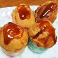どんがらがっしゃっん's cooksnap of when they made 【材料３つ】プリンマフィン.
