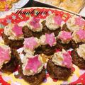♡мiчаⅵ♡⋆'s cooksnap of when they made クリスマスに✼ひとくちミートローフ.