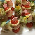 umizora's cooksnap of when they made 簡単オードブル♪Xmasツリーピンチョス.