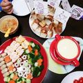 さるぱんだ's cooksnap of when they made チーズフォンデュの具材選択彩り風.