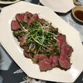 mst59's cooksnap of when they made 男子ごはん～牛たたきのポン酢マリネ～.