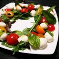 はらぺことりっぷ's cooksnap of when they made Xmasに♪カプレーゼなリースサラダ.