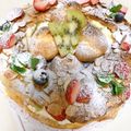 ねこのニャン吉's cooksnap of when they made シュークリームリース☆パリブレスト.