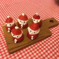 あいちー☻'s cooksnap of when they made イチゴのサンタ.