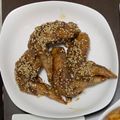 七色ブレスレット's cooksnap of when they made 手羽先の甘辛黒こしょうから揚げ.