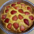 ロックンかおりん☆'s cooksnap of when they made 簡単♡ストロベリーホワイトチョコケーキ.