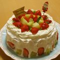 もんしゅしゅ's cooksnap of when they made 誕生日クリスマスにふわふわスポンジケーキ.