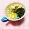 まあまま☆0403's cooksnap of when they made きざみがごめ昆布と卵のやさしいスープ.