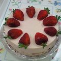 あっこ姉's cooksnap of when they made 苺みるくレアチーズケーキ.