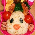 のぶとまと's cooksnap of when they made トナカイおにぎり☆クリスマス＊キャラ弁.