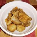 saalalan's cooksnap of when they made レンジで簡単里芋の煮っ転がし.