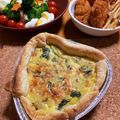 pasa＊。's cooksnap of when they made 簡単豪華★ほうれん草のキッシュ.