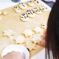 ばらっち's cooksnap of when they made ぷっくり可愛い　雪ダルマンクッキー＾＾.