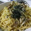 iamharumi's cooksnap of when they made コクある和風キノコたっぷりパスタ.