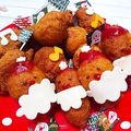 ♡ひぃらぃ♡'s cooksnap of when they made クリスマス！ケチャップつけてサンタドック.