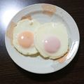 ちゅんまき☆'s cooksnap of when they made 失敗なし簡単まん丸まっ白　目玉焼き.