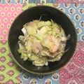 Faiza's cooksnap of when they made お弁当に小海老ときゃべつとエノキの塩炒め.