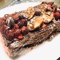 びびあん（笑）'s cooksnap of when they made ピンクが可愛い！ブッシュドノエル✯ .