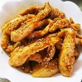 はっさく大福839's cooksnap of when they made 鶏胸肉の胡麻炒め。.