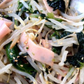 y_u♡'s cooksnap of when they made もやしとほうれん草の中華風和え物.