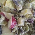 ﾌﾞﾚﾝﾀﾞ's cooksnap of when they made りんご入りさつま芋サラダ.