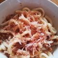 クックMUEI0S☆'s cooksnap of when they made お皿１つで簡単！納豆たまごうどん.
