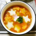 ふれんでぃあ's cooksnap of when they made ＊ミネストローネX'masバージョン＊.