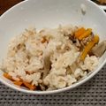 もぐもぐNINA's cooksnap of when they made 保育園レシピ☆ツナとしめじの炊き込みご飯.