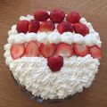 hirochin's cooksnap of when they made サンタのデコレーションケーキ.