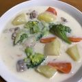 ナップ99's cooksnap of when they made 簡単♪市販のルウで基本のクリームシチュー.