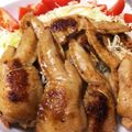 ★ゆっくんはっくん★'s cooksnap of when they made フライパンdeコク旨☆鶏手羽先の照り焼き.