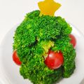 moeoke's cooksnap of when they made クリスマス☆ブロッコリーでツリー！.