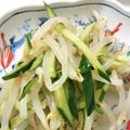 いかめし321's cooksnap of when they made ズッキーニともやしのナムル.