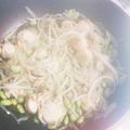 ♬あじさいのレシピ♬'s cooksnap of when they made えびとホタテのバジルソース炒め.