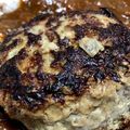 sazza's cooksnap of when they made 飲めるハンバーグ風！.