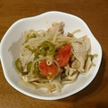 ちなくん。's cooksnap of when they made レンジで♪もやしと豚肉のポン酢蒸し.