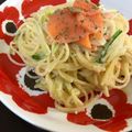 ひーーーーちゃん☆'s cooksnap of when they made スモークサーモンのクリームパスタ.