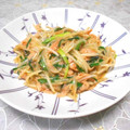 ＠迷子＠'s cooksnap of when they made 簡単安い！もやしとニラとハムの炒め物♡.