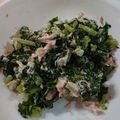 ねここfm's cooksnap of when they made 美味しい大根葉でサラダ.