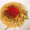 ぱんだ170071's cooksnap of when they made キノコとサーモンの和風パスタ.