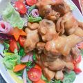 白紅茶's cooksnap of when they made Xmasフライパンで簡単ローストチキン風.