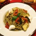 ＴＯＭＯ ＹＵ's cooksnap of when they made ★アボガドとエビのバジルマヨパスタ★.