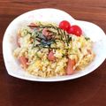 キョーマキ's cooksnap of when they made 冷蔵庫にある物で！☆THE 焼き飯！☆.