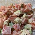 toshio39's cooksnap of when they made アボカドサラダ 生ハムチーズ.