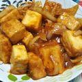 ジョンリークッカー's cooksnap of when they made 絶賛レシピ☆玉ねぎと厚揚げの酢豚風.