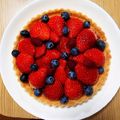 やりきれないうさぎ's cooksnap of when they made 苺のタルト（アーモンドクリーム編）.