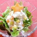 めなよ's cooksnap of when they made クリスマスに！ポテサラツリー.
