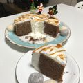 かのまき's cooksnap of when they made クリスマスも～チョコレートシフォンケーキ.