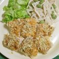 mmameco's cooksnap of when they made 赤魚のカレーパン粉焼き.